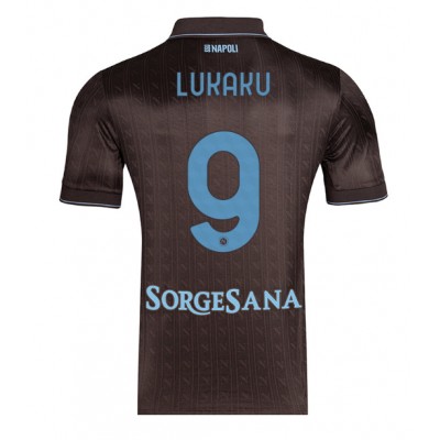 SSC Napoli Romelu Lukaku #9 Rezervni Dres 2025-26 Kratak Rukav SSC Napoli Romelu Lukaku #9 Rezervni Dres 2025-26 Kratak Rukav